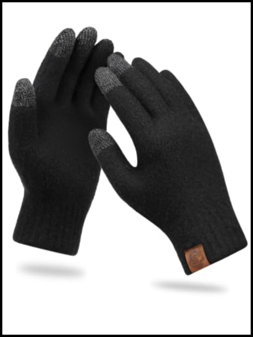 100% Pure Cashmere Winter Gloves Touchscreen Unisex